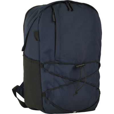 Picture of WESTERHAM RECYCLED SPORTS LAPTOP BACKPACK RUCKSACK in Blue Navy.