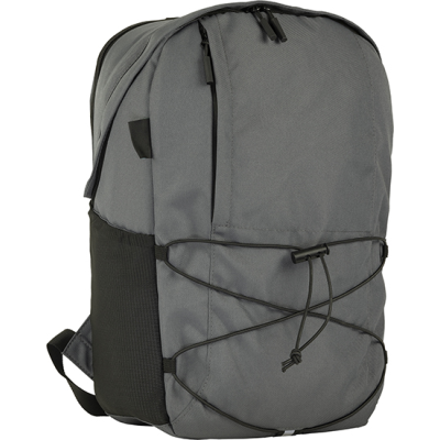 Picture of WESTERHAM RECYCLED SPORTS LAPTOP BACKPACK RUCKSACK in Grey