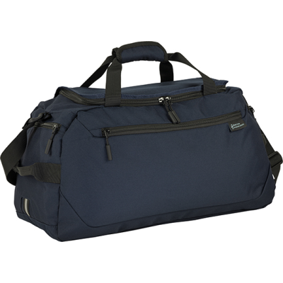 Picture of WESTERHAM RECYCLED SPORTS HOLDALL in Blue Navy Grey