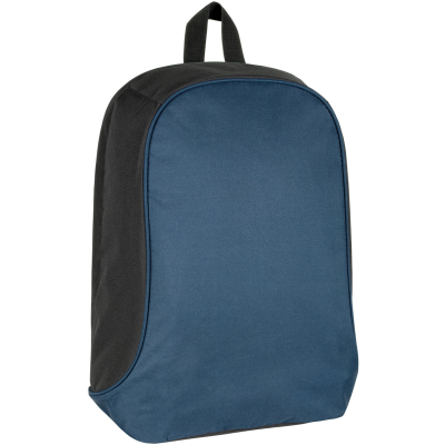 Picture of BETHERSDEN ECO RECYCLED SAFETY LAPTOP BACKPACK RUCKSACK in Blue Navy Black.
