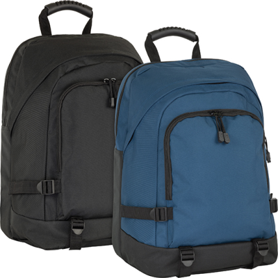 Picture of NEW FAVERSHAM ECO RECYCLED RPET LAPTOP BACKPACK RUCKSACK