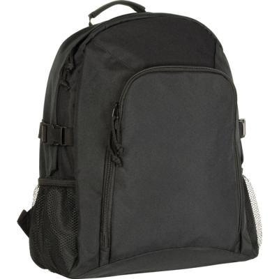 Picture of CHILLENDEN ECO RECYCLED BUSINESS BACKPACK RUCKSACK RUCKSACK in Black.