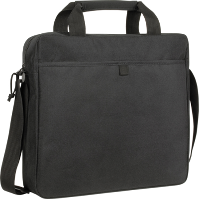 Picture of CHILLENDEN ECO RECYCLED BUSINESS BAG in Black