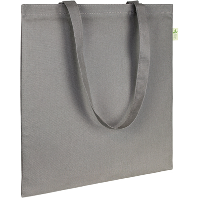 Picture of SANDGATE RECYCLED 7OZ COTTON TOTE SHOPPER in Grey