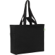 Picture of PENSHURST RECYCLED CANVAS BIG TOTE in Black