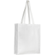 Picture of AYLESHAM RECYCLED 8OZ COTTON CANVAS SHOPPER TOTE in White