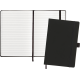 Picture of SUNDRIDGE ECO A5 RECYCLED PU NOTE BOOK in Black