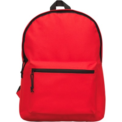 red rucksack