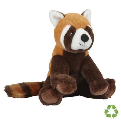 Picture of RECYCLED RED PANDA SOFT TOY.