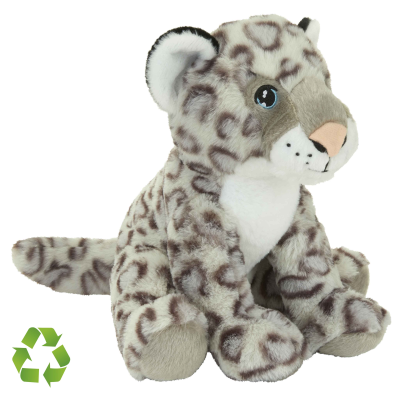 Picture of RECYCLED SNOW LEOPARD SOFT TOY