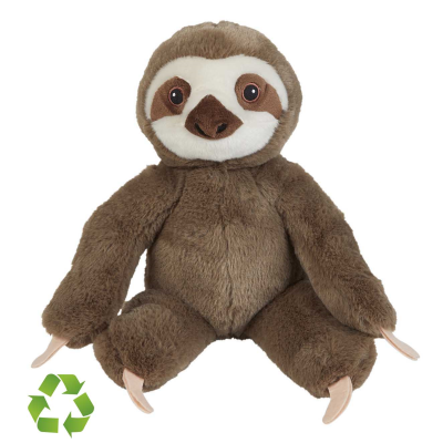 Picture of RECYCLED SLOTH SOFT TOY.