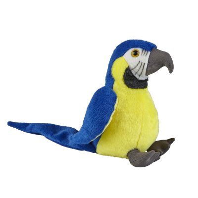 Picture of BLUE & GOLD MACAW SOFT TOY.