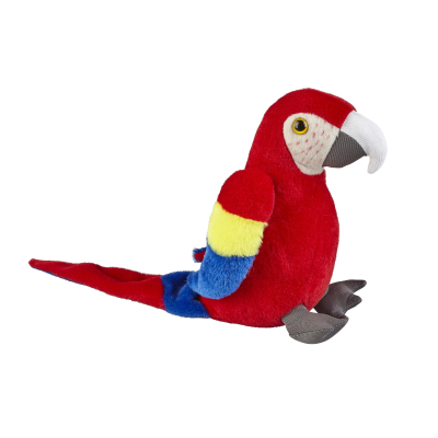 Picture of SCARLET MACAW SOFT TOY.