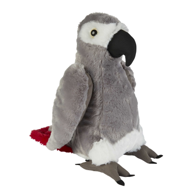 Picture of AFRICAN GREY PARROT SOFT TOY.