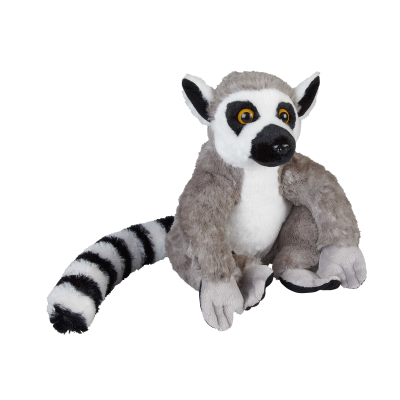 Picture of RING-TAILED LEMUR SOFT TOY.