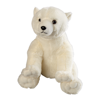 Picture of POLAR BEAR SOFT TOY.