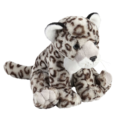 Picture of SNOW LEOPARD SOFT TOY.