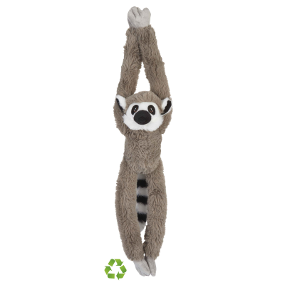 Picture of RING-TAILED LEMUR HANGING.