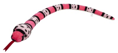 Picture of PINK SNAKE SOFT TOY
