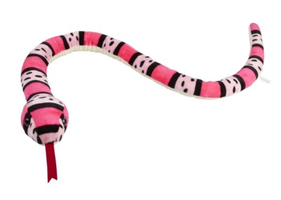 Picture of PINK SNAKE SOFT TOY