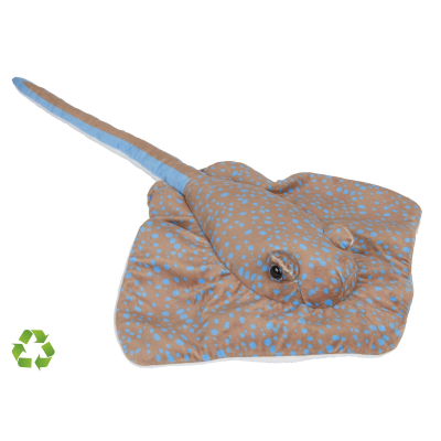 Picture of BLUE SPOTTED RAY SOFT TOY.