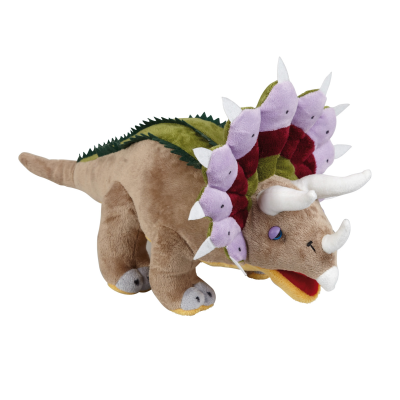 Picture of TRICERATOPS SOFT TOY.