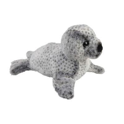 Picture of GREY SEAL SOFT TOY.