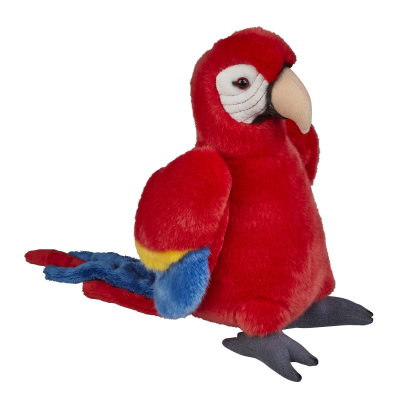 Picture of SCARLET MACAW SOFT TOY.