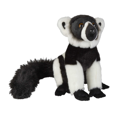Picture of RUFFED LEMUR SOFT TOY.
