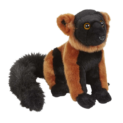 Picture of RED RUFFED LEMUR SOFT TOY.