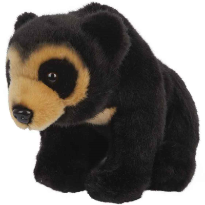 Picture of SPECTACLED BEAR SOFT TOY.