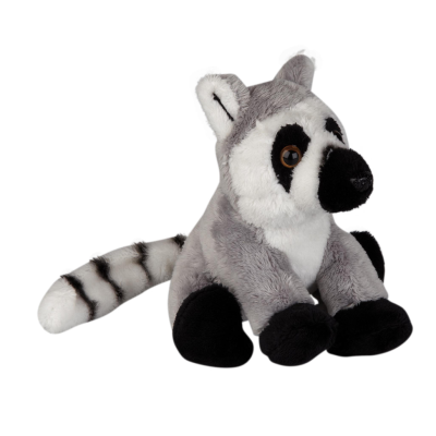 Picture of RING-TAILED LEMUR SOFT TOY.