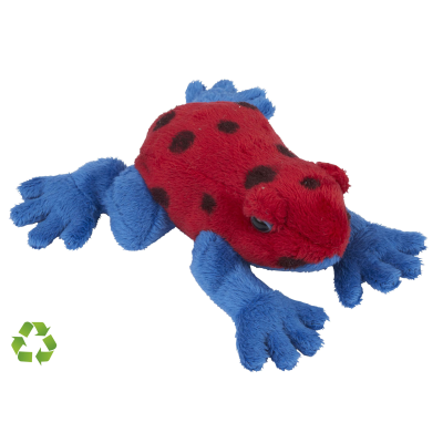 Picture of POISON DART FROG SOFT TOY.