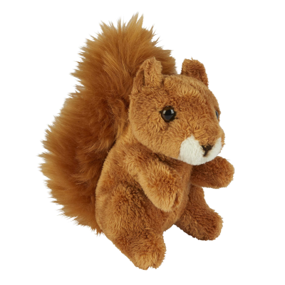 Picture of RED SQUIRREL SOFT TOY.