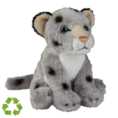 Picture of SNOW LEOPARD SOFT TOY.