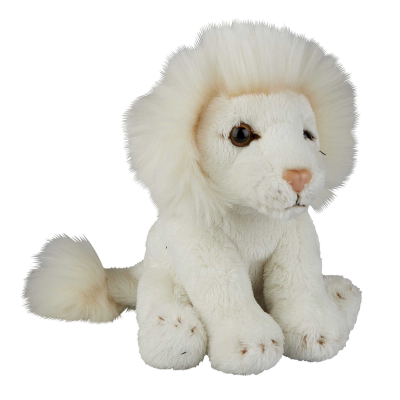 Picture of WHITE LION SOFT TOY.