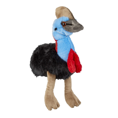 Picture of CASSOWARY SOFT TOY.