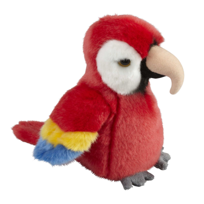 Picture of SCARLET MACAW SOFT TOY.