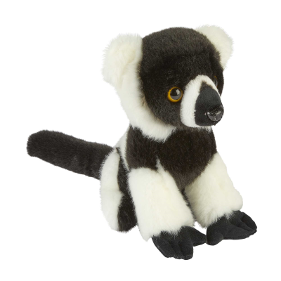 Picture of RUFFED LEMUR SOFT TOY.