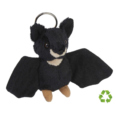 Picture of BAT KEYRING SOFT TOY.