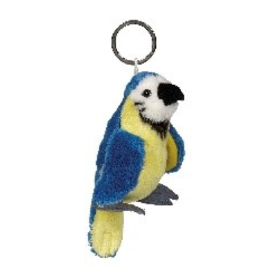 Picture of BLUE & GOLD MACAW KEYRING.