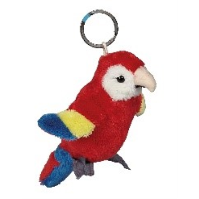 Picture of SCARLET MACAW KEYRING.
