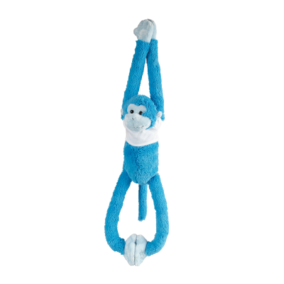 blue monkey dog toy