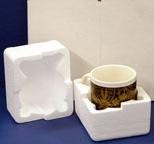 Picture of MOULDED EPS POLYSTYRENE CERAMIC POTTERY MUG MAILER.