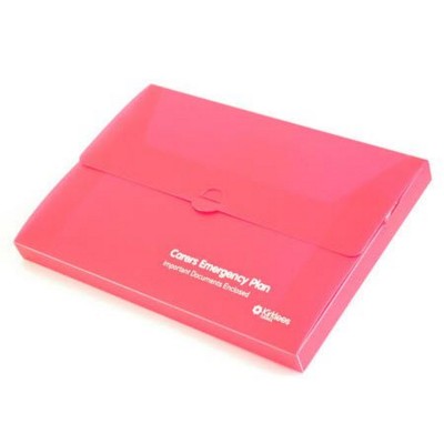 Picture of DOCUMENT WALLET BOX In Polypropylene.