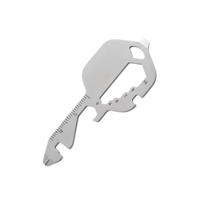 Picture of STAINLESS STEEL METAL MULTI TOOL KEYRING