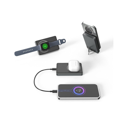 Picture of MAGSAFE POWER BANK with Folding Stand & LED Display – 10,000 Mah.