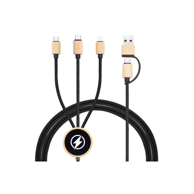 Picture of BAMBOO 5-IN-1 CHARGER CABLE.