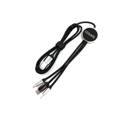 Picture of METALLIC LIGHT-UP LOGO CHARGER CABLE