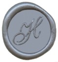 Picture of WAX LETTER SEAL in Silver